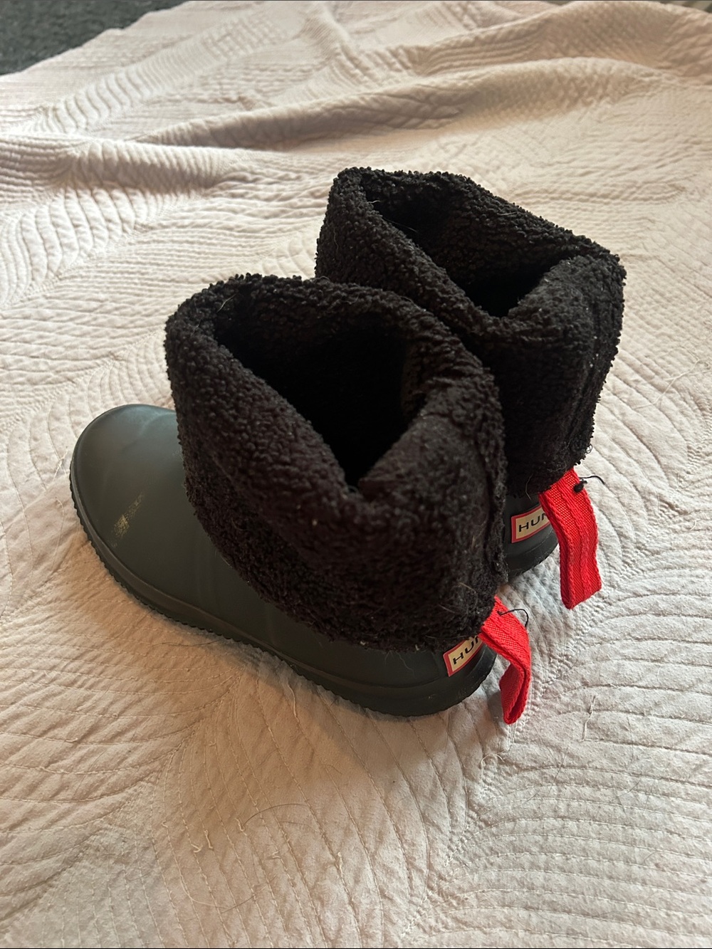 Damaged Hunter Rollover Boots